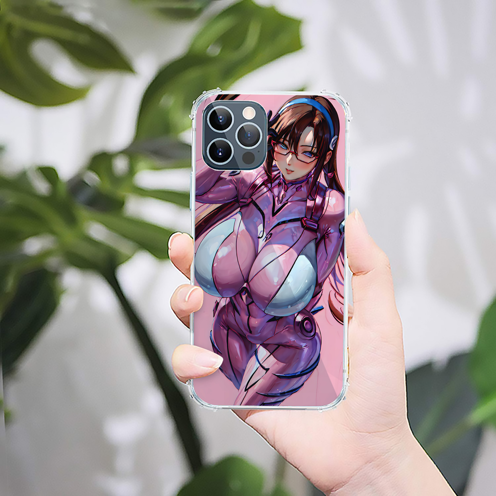 （画像用） EVA 新世紀エヴァンゲリオン 【iPhone 12シリーズ対応】透明スマホケース（クリアソフトケース）
